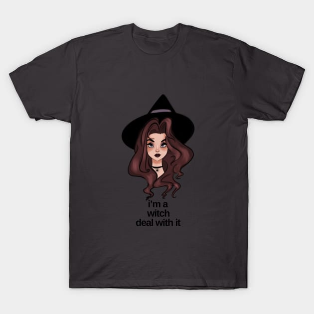 I’m a Witch T-Shirt by Art_byKay